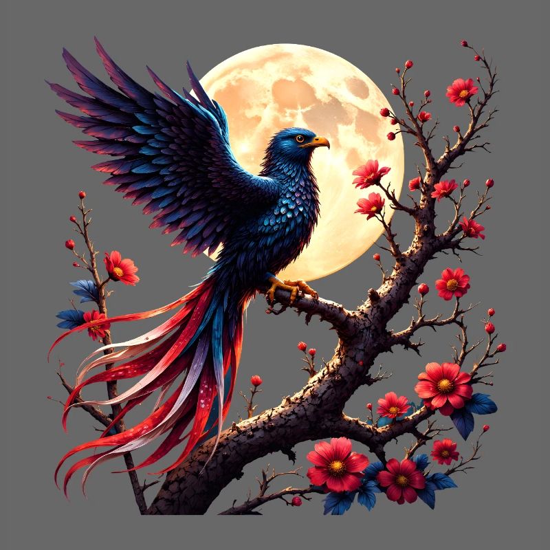 Lunar Blue Phoenix in Blühe