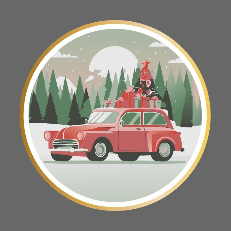 Weihnachtsauto, Geschenkauto, Weihnachtsgeschenke