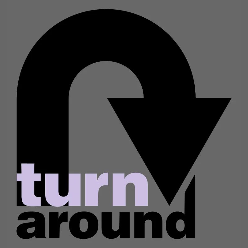 turn around | undrehen | arrow | pfeil