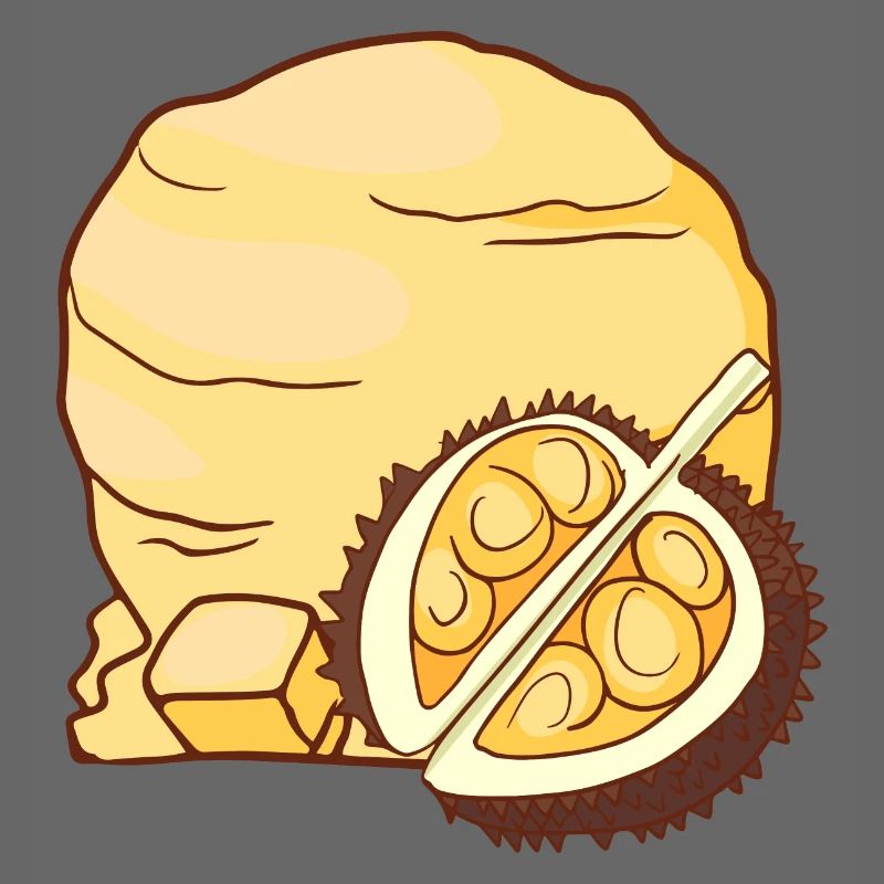 Crème glacée Durian crème glacée crème glacée crème glacée crème glacée