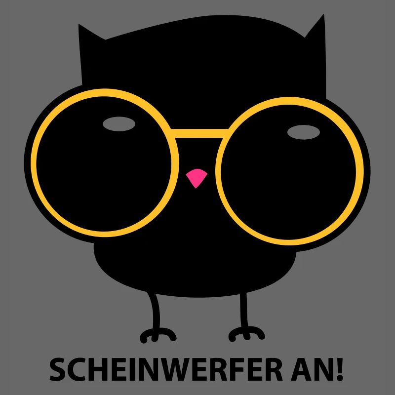 Eule mit Brille (b)
