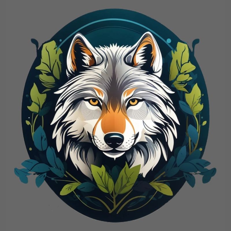 Waldbewohner Wolf