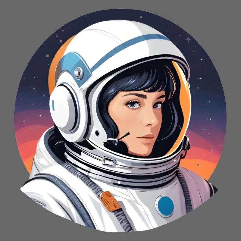 Aventurière Spatiale en Combinaison