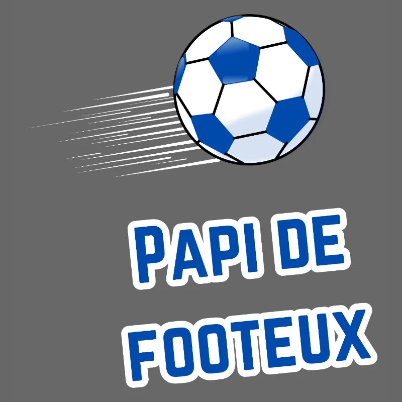 Tee-Shirt Papi Supporter Footeux