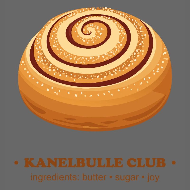 Skate Rolling Cinnamon Bun Design
