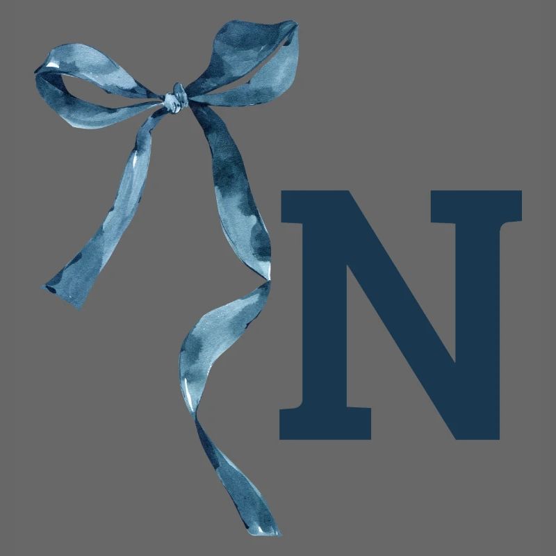 Monogramm n Geschenkidee