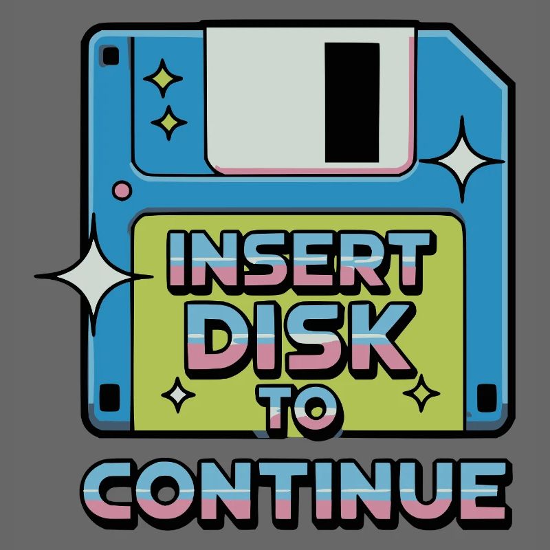 Y2K Retro – Insert Disk to Continue