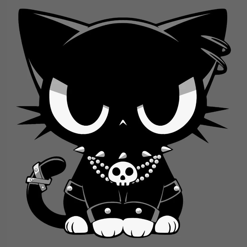 Goth Punk Cat