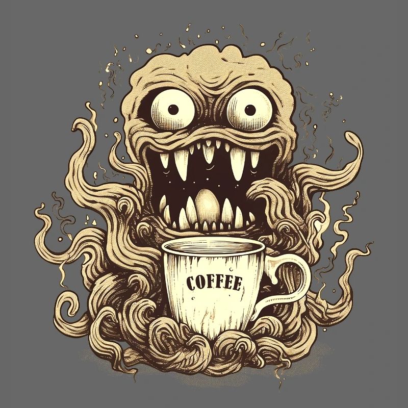 Kaffeemonster  - Koffein Zombie - Morgenmuffel