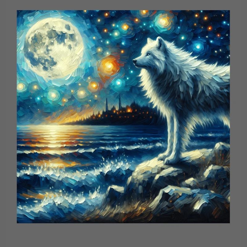 Polarwolf Starry Night