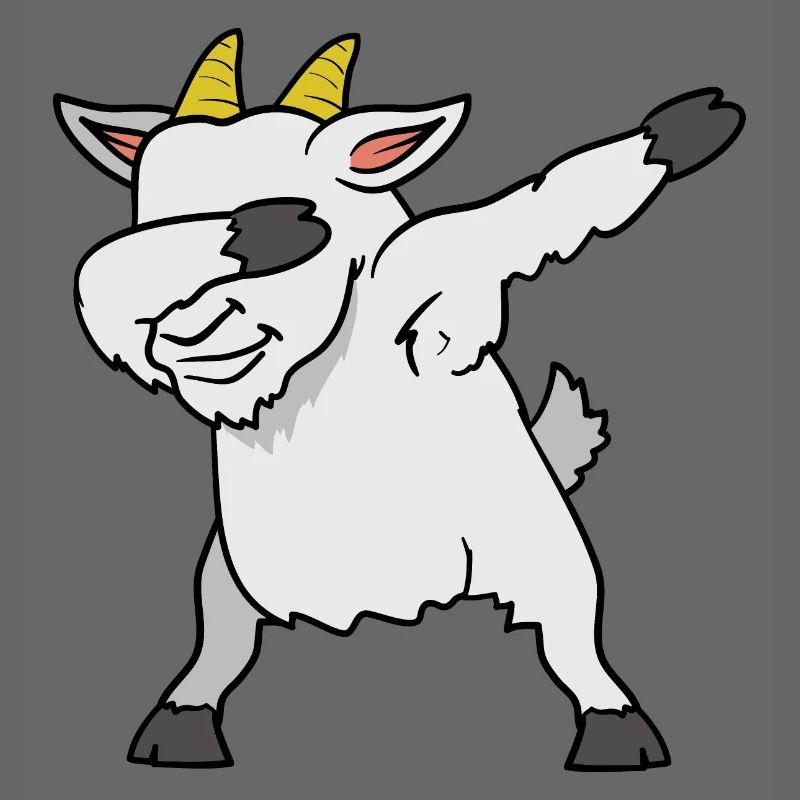 Dabbing Dab chèvre chèvre