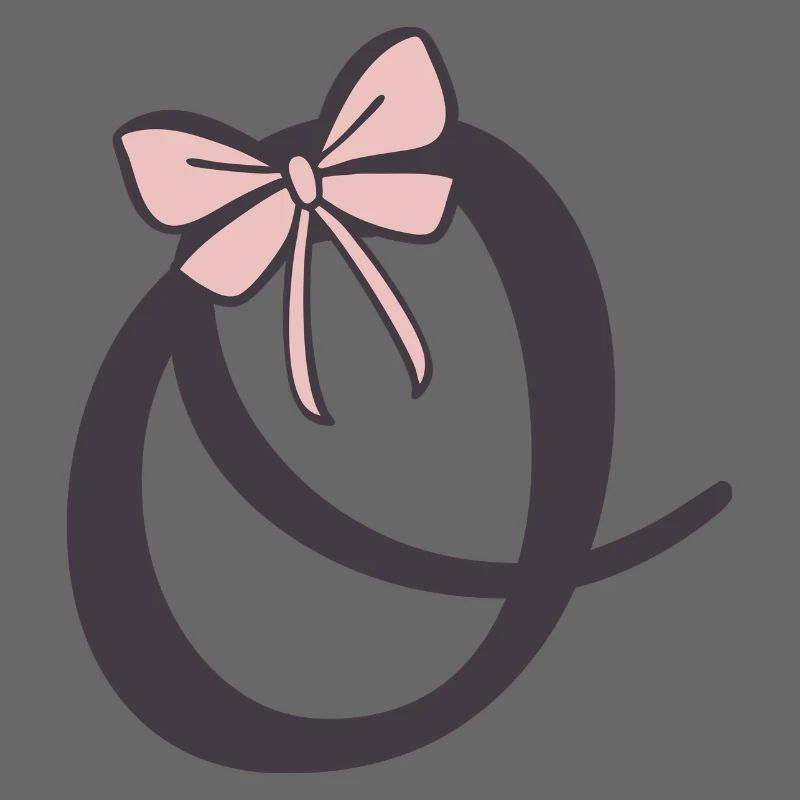 Anfangsbuchstabe O Schleifchen