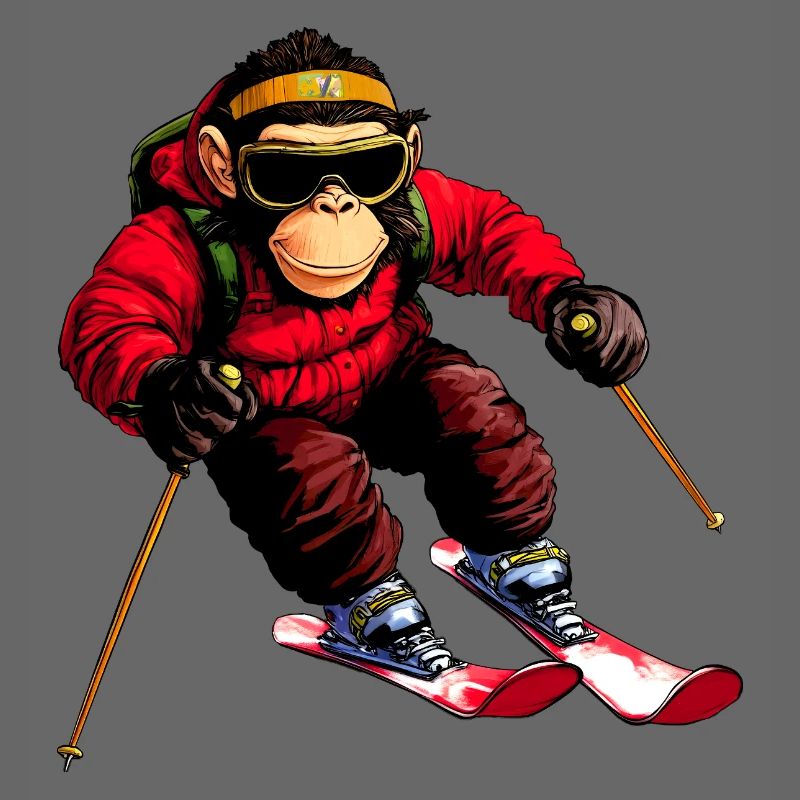 Singe de ski