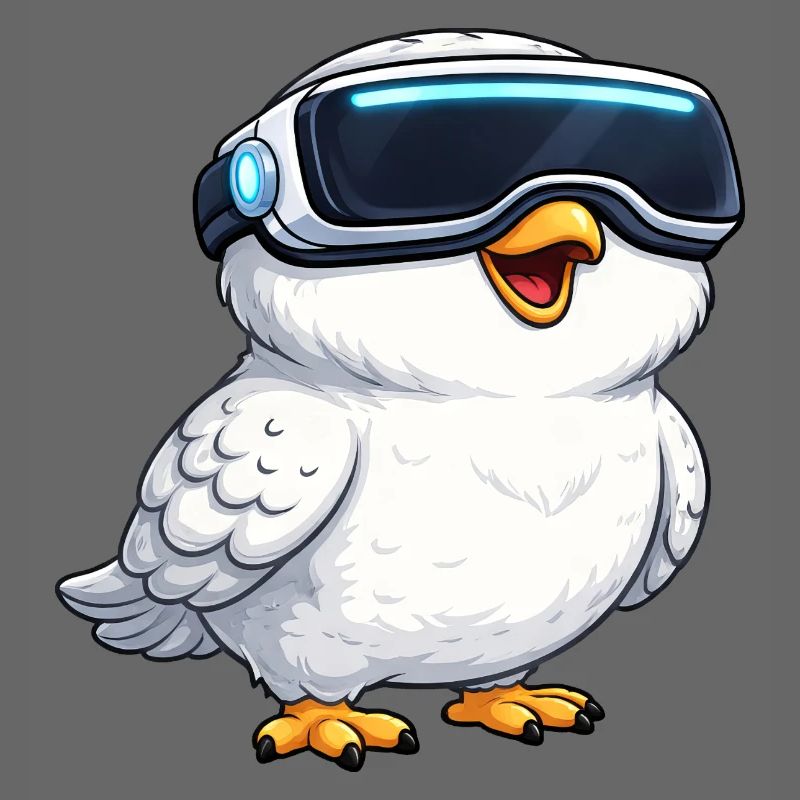 Cool Eule Virtual Reality Gamer Zocker VR