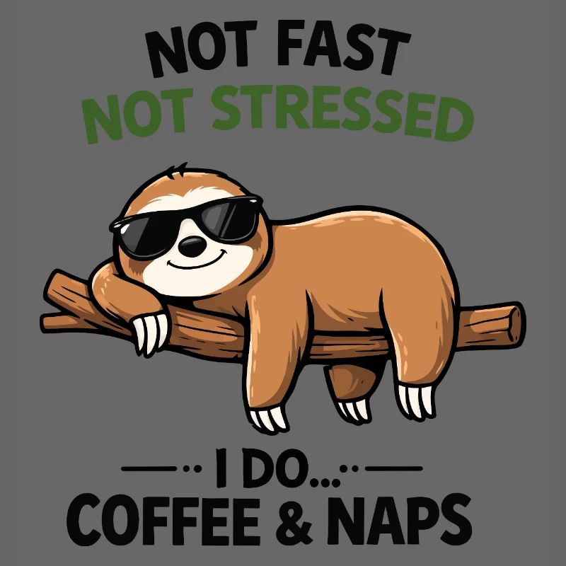 Chill Sloth Kaffee & Nickerchen