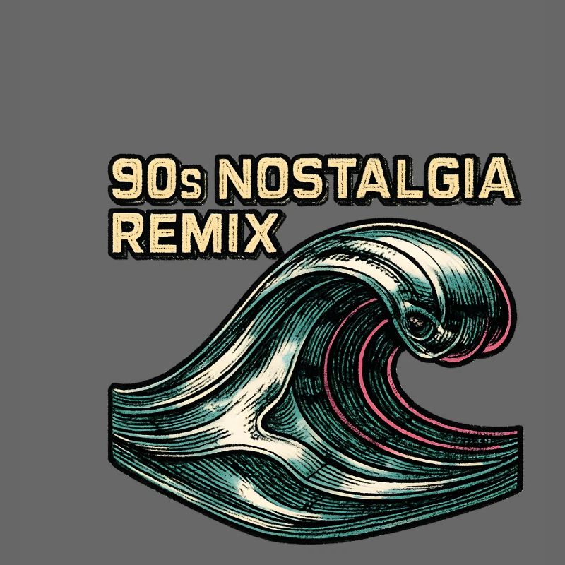90s Nostalgia Retro Wave Vaporwave