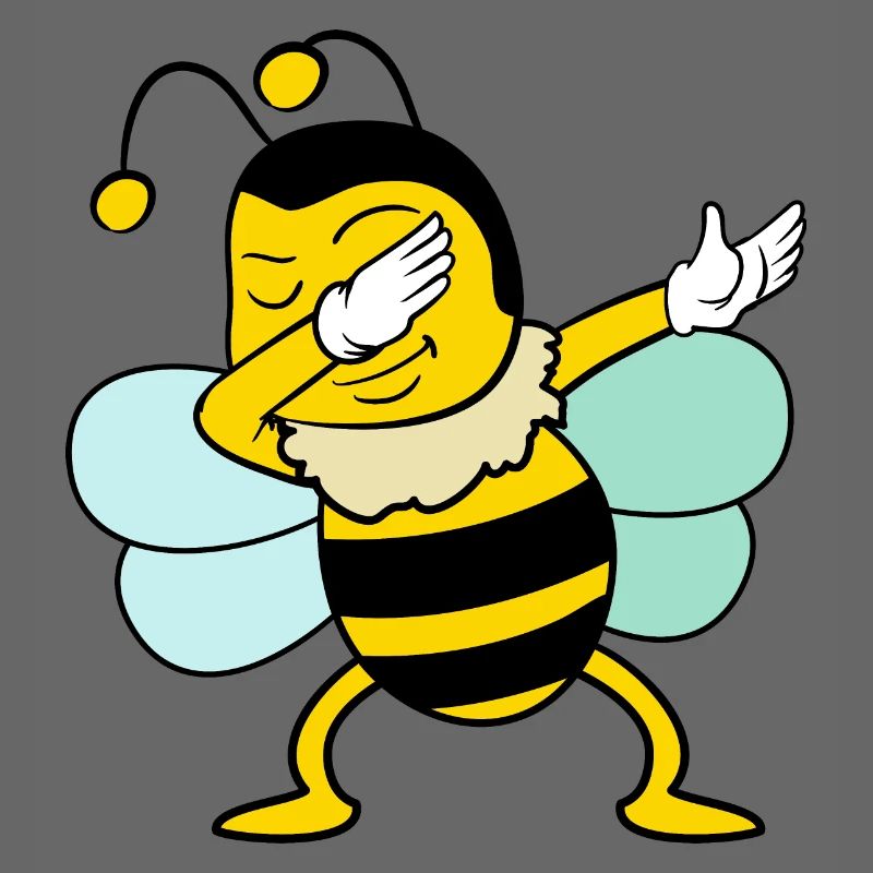 Dabbing Dab Biene