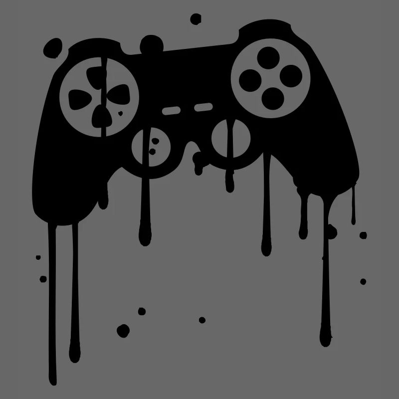 controller graffiti drip klex color splash