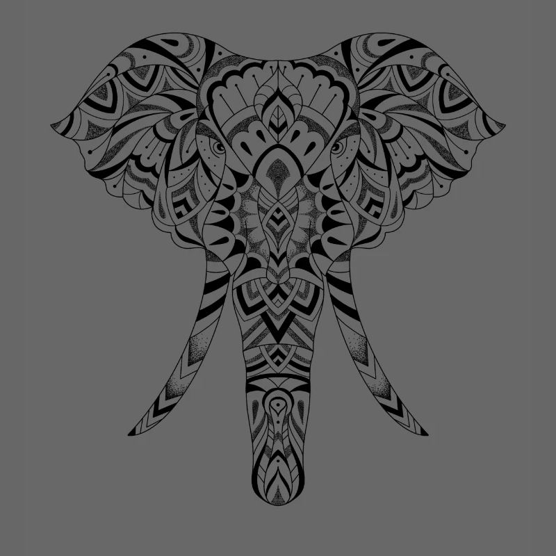 Éléphant graphique