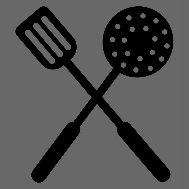 Outils de cuisson de friture croisés