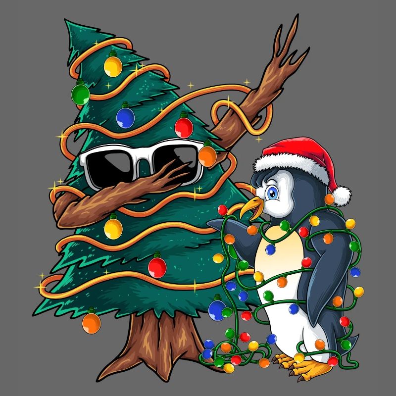 Dapping Tannenbaum -Dapping Weihnachtspullover