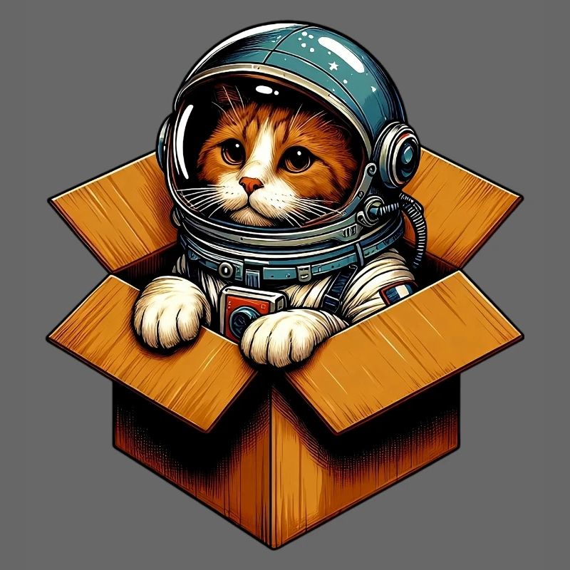 Astronaut Katze