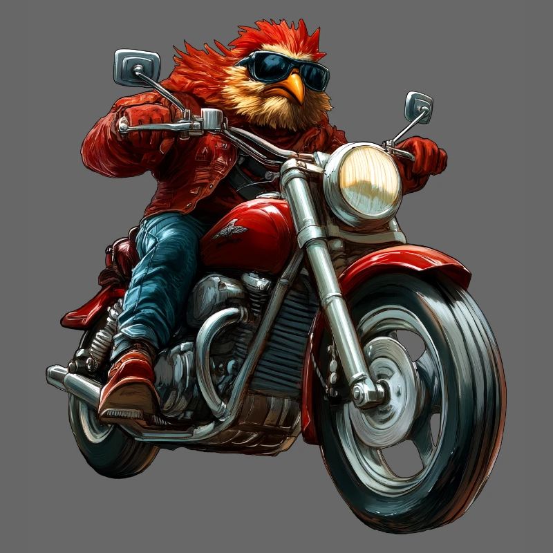 Chickens Motorcycle
