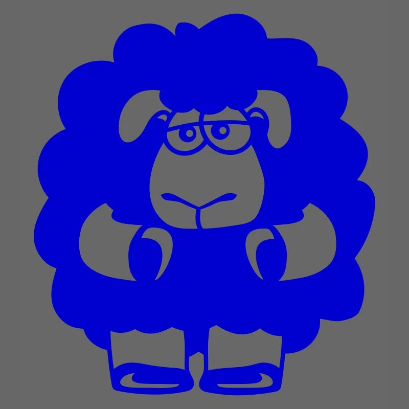 Black Sheep Sad Insecure Tired Funny Cute