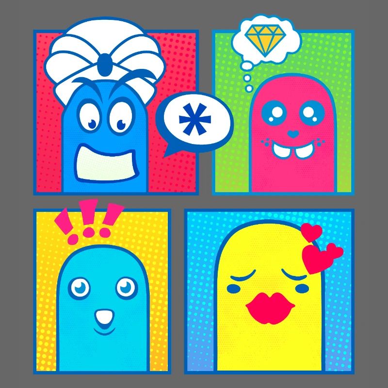 Small Creatures (Comic, Pop Art)