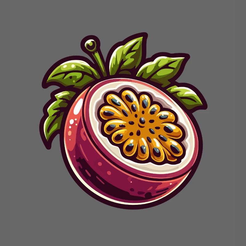 Passionate Exotic Fruit Pattern