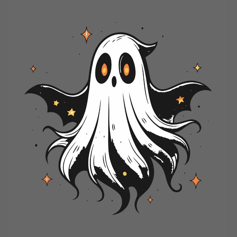 Ghost Monster Floating Night