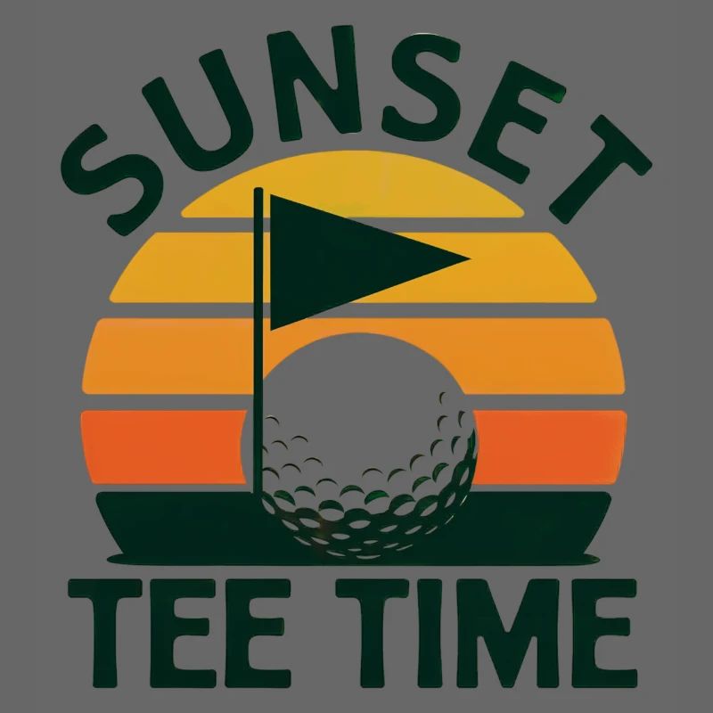 Golf Golfen Retro