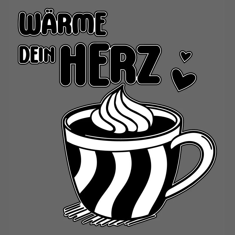 Wärme Dein Herz Kaffeetasse
