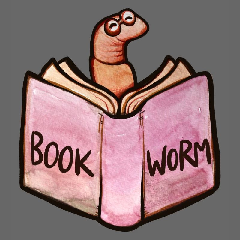 Bookworm Reader: Pink Open Book