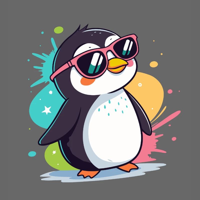 Pinguin Cool Pop Roseglasses