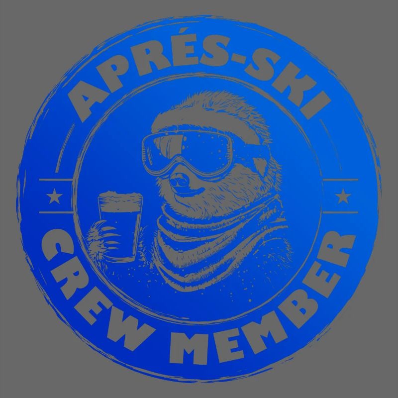 Sloth Apres Ski Team Saying