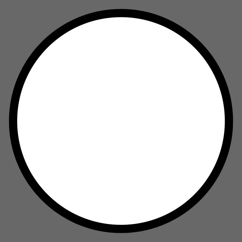 Circle Symbol Blank