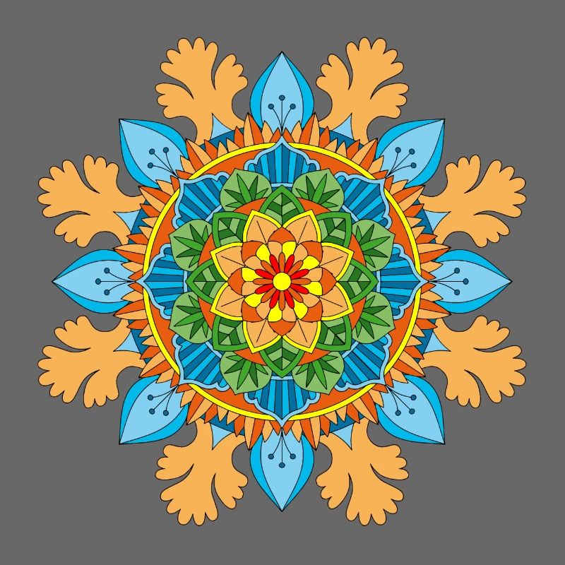 Blumen Mandala