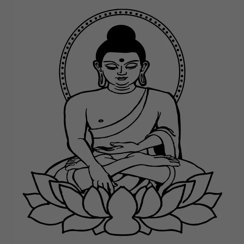 Buddha sitting de
