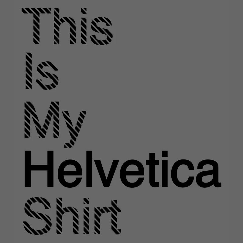 Typografie Shirt Grafikdesign Geschenkindee