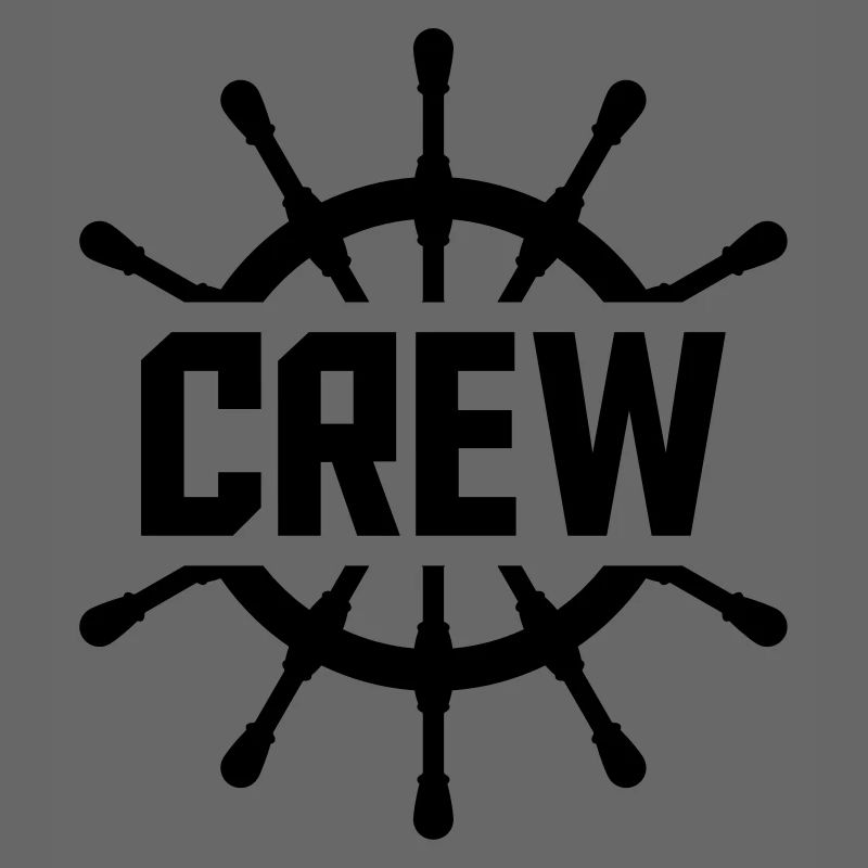 Crew Steuerrad Logo