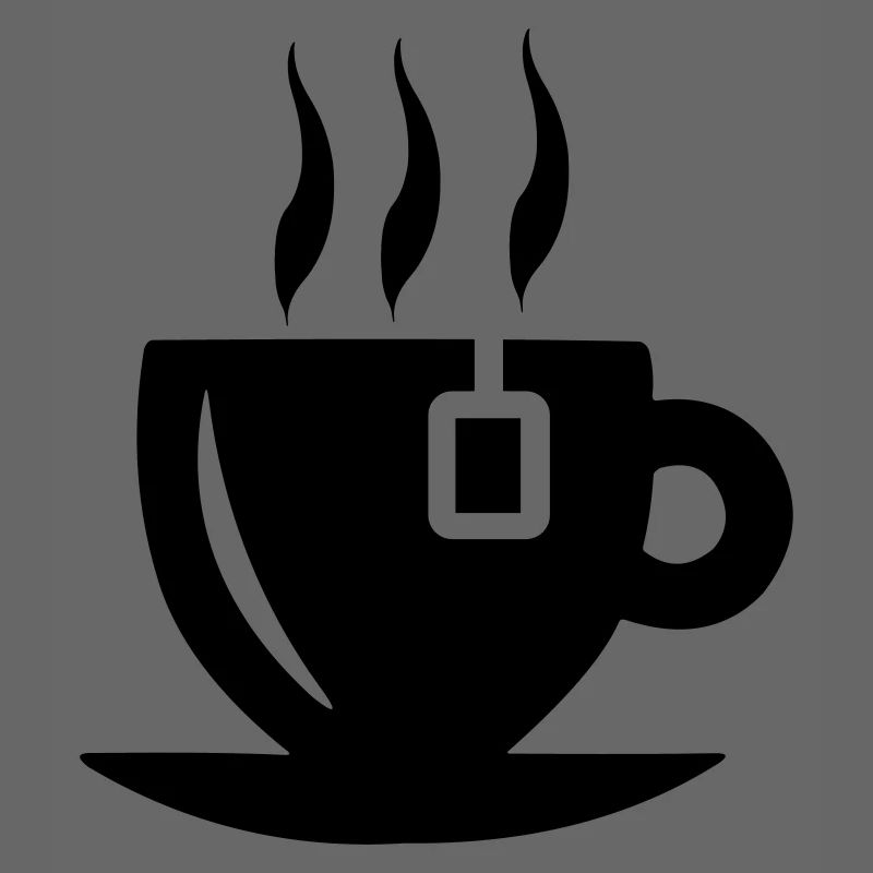 Teetasse mit Teebeutel