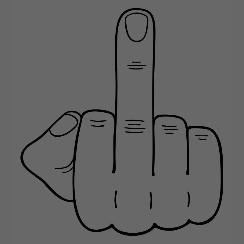 Mittelfinger