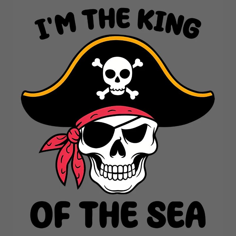 Crâne de pirate avec cache-œil