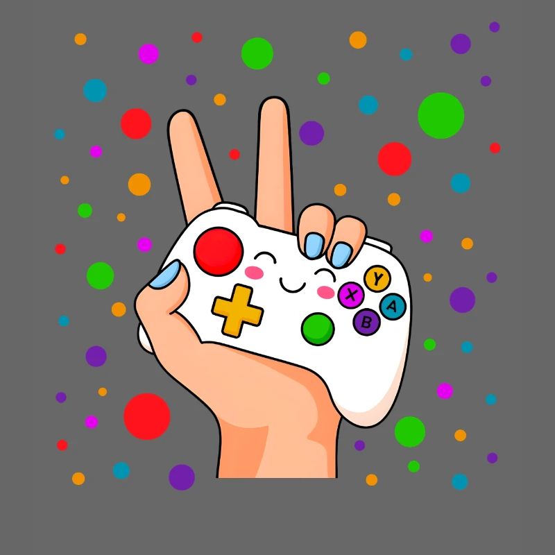 Peace-Zeichen-Controller Pop