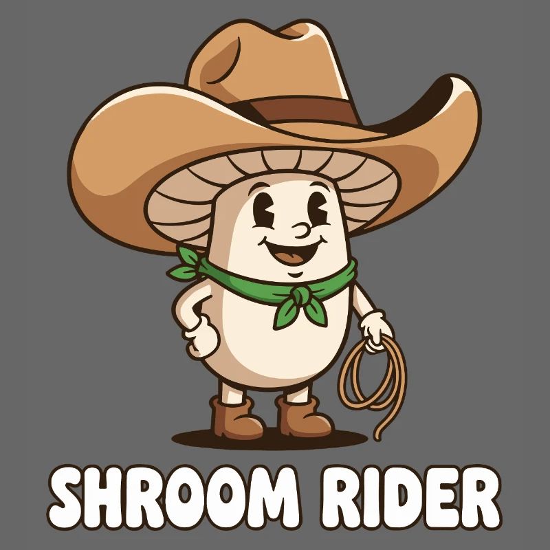 Champignon Cowboy Cavalier de Champignons