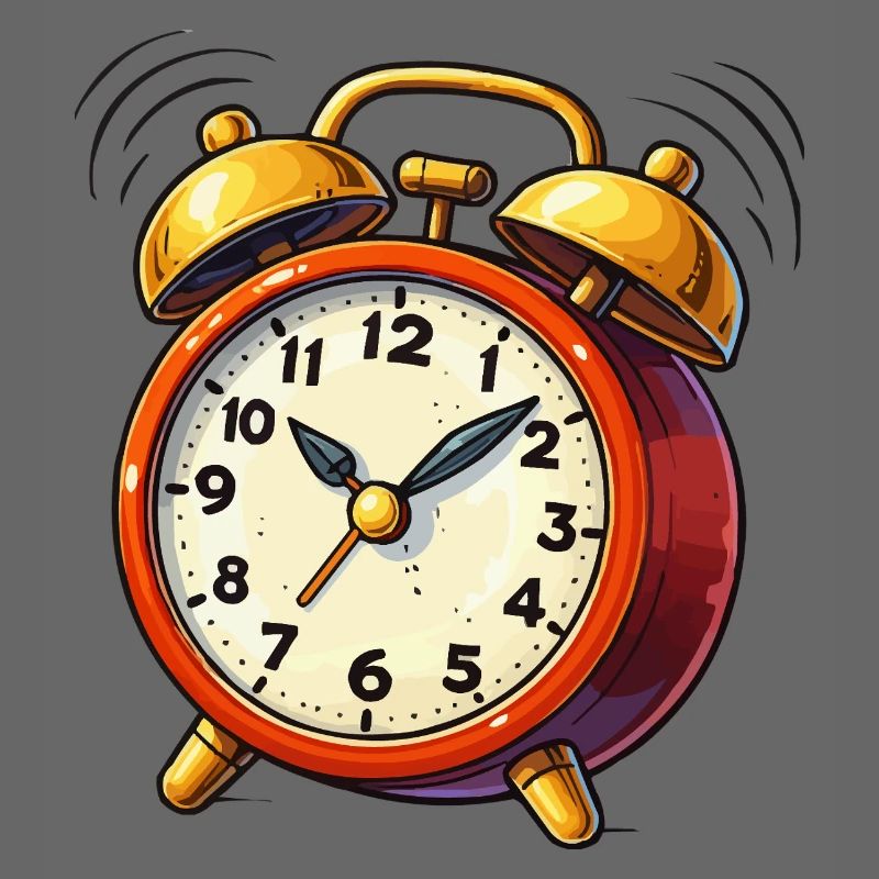 Wecker Comic Uhr