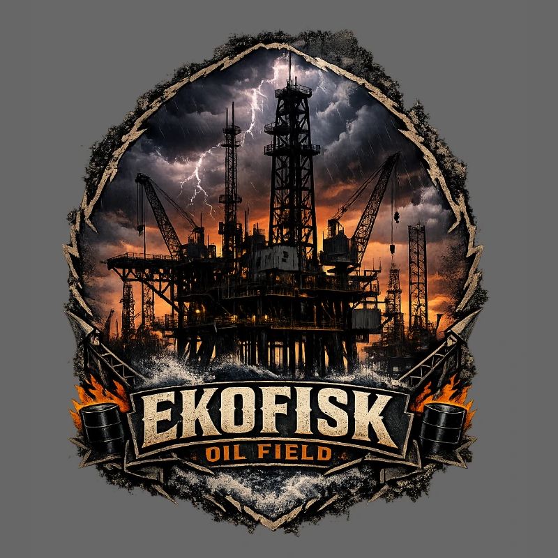 Conception de tempête dans le champ pétrolifère Ecofisk