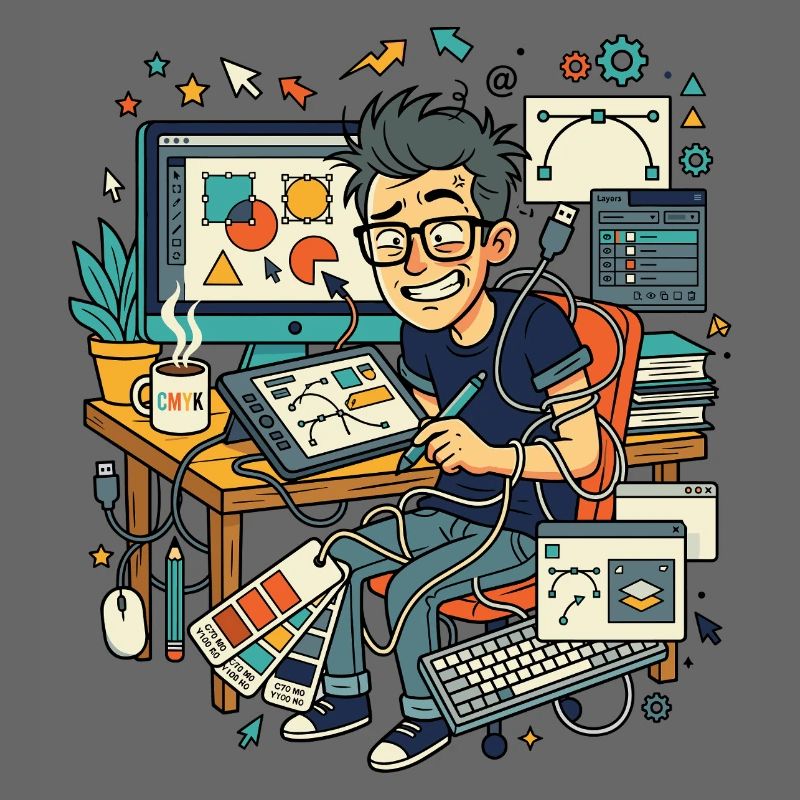 Chaos des workflows graphistes