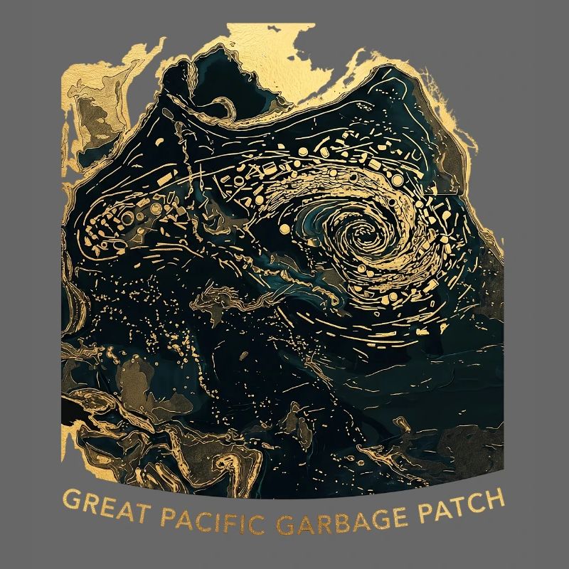 Zone de déchets du Pacifique